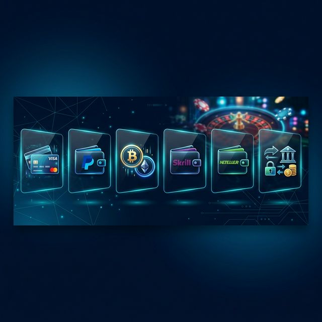 WinShark Casino Zahlungsmethoden – Visa, Mastercard, Bitcoin, Skrill, Neteller